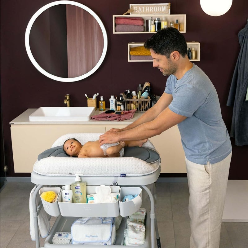 Chicco شيكو كادل آند بابل كومفورت 0-12 شهر، جرافيت ميلانج - Image 2